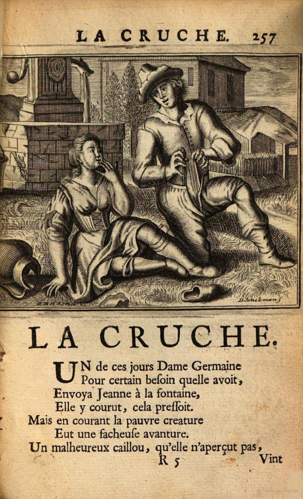 1732 La cruche Contes et nouvelles en vers, par M. de La Fontaine. T. 2 Amsterdam ill Romeyn De Hooghe utpictura18
