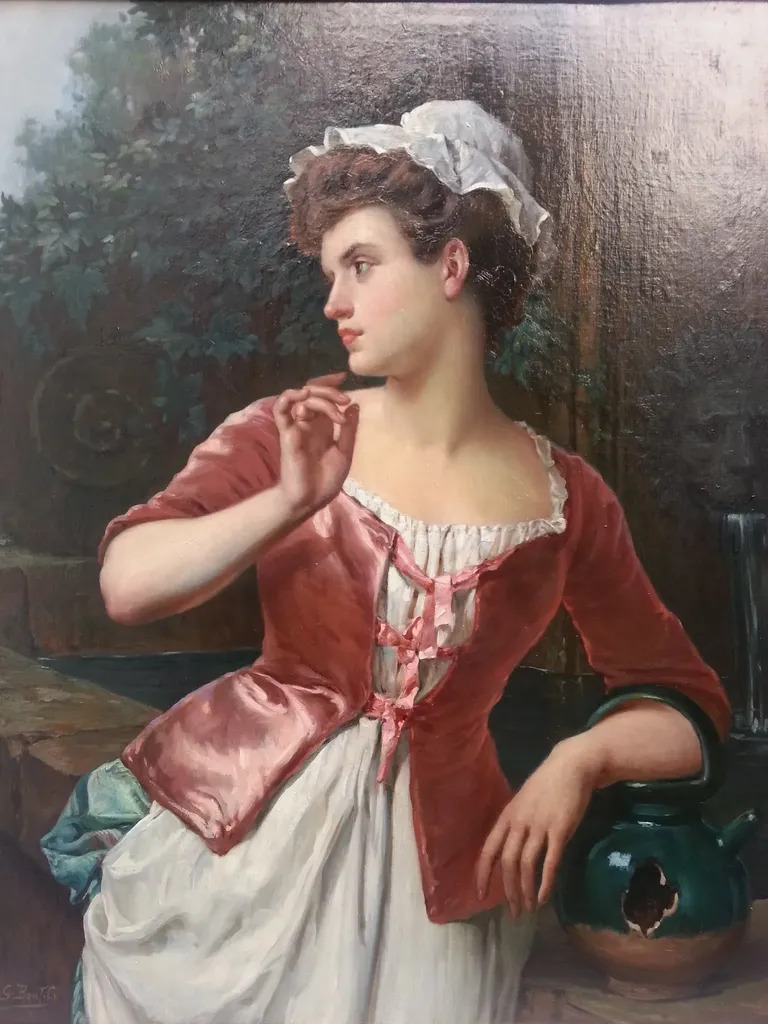 1855-1946 Gaston-BONFILS La-Cruche-cassee