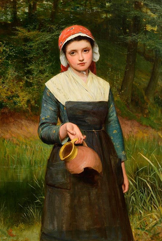 1875 ca Charles Sillem Lidderdale la cruche cassee B