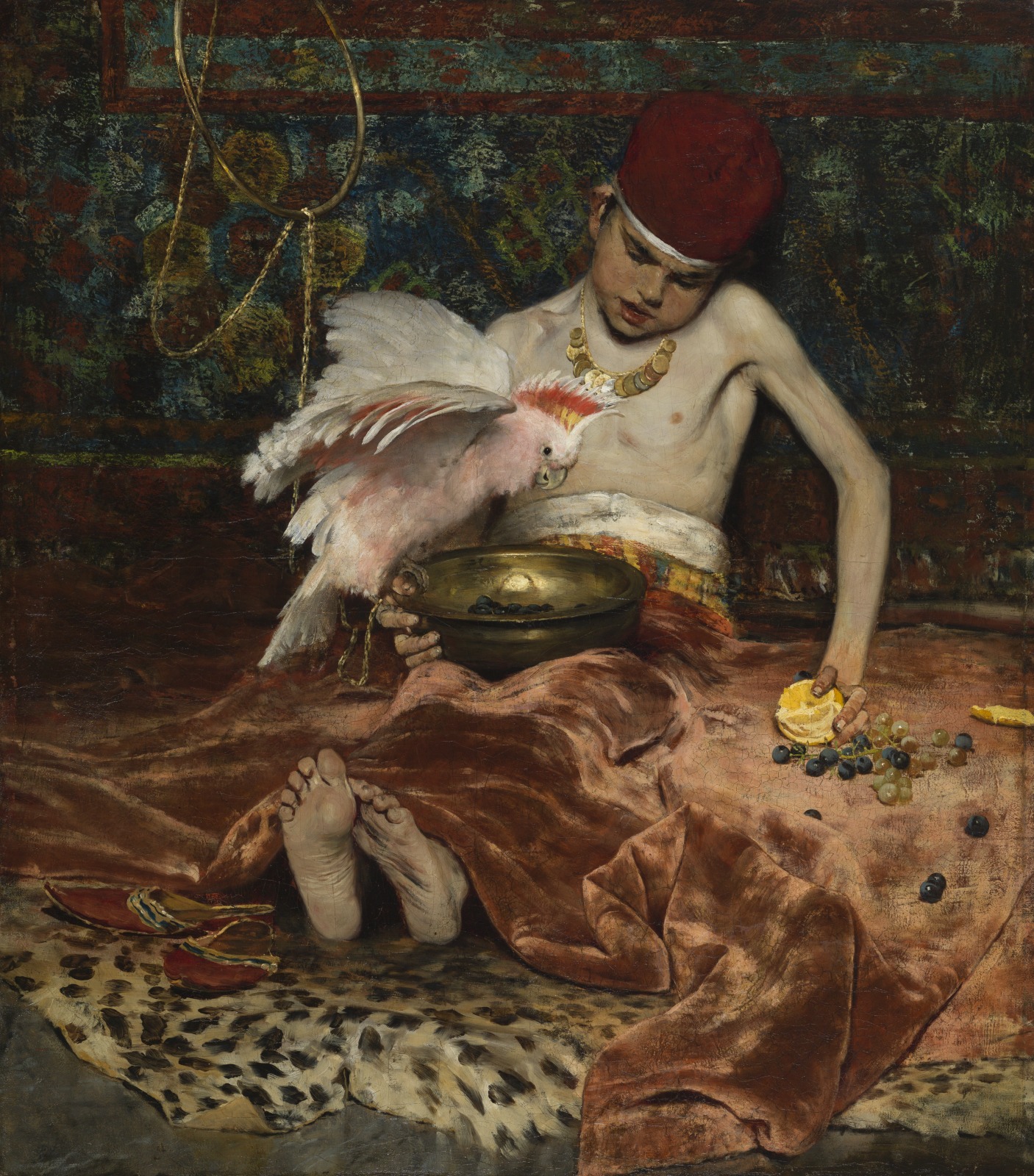 1876-William-Merritt-Chase-Unexpected-intrusion-art-museum-Cincinnati