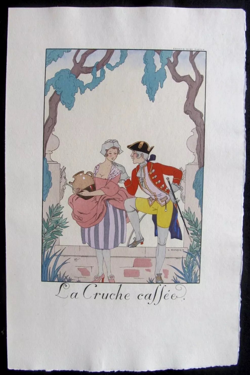 1925 Georges Garnier La cruche cassee Falbalas et Fanfreluches