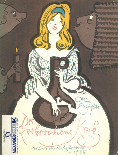 1974 Geissler, Fritz, Zerbrochene Krug, Komische Oper In Sieben Szenen Nach Dem Lustspiel von Heinrich von Kleist
