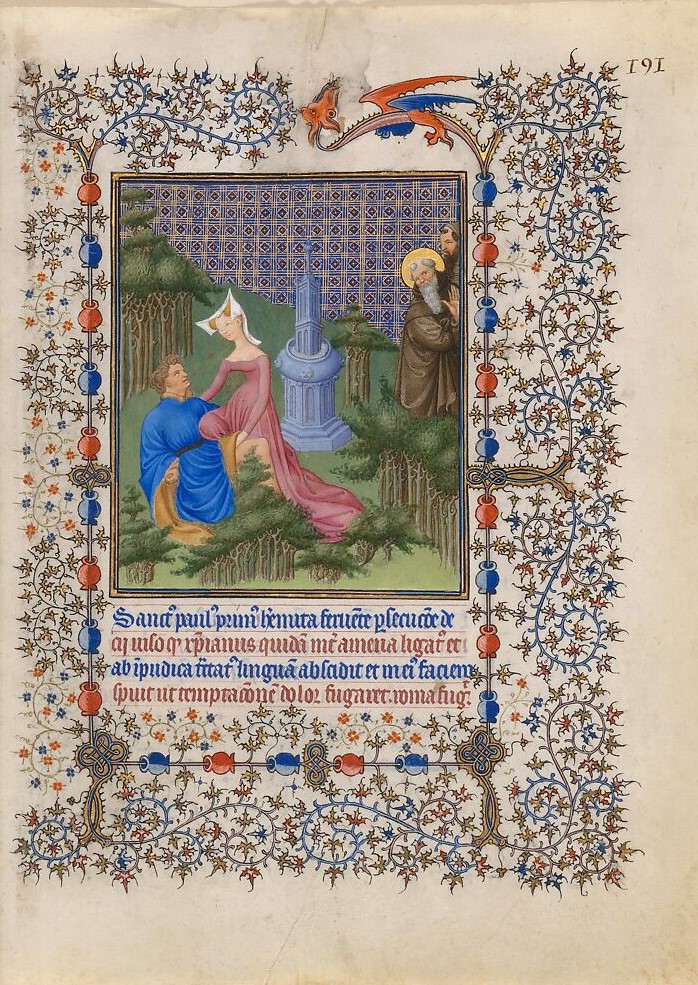 Les Belles Heures de Jean de Berry 1405-09, fol. 191r MET