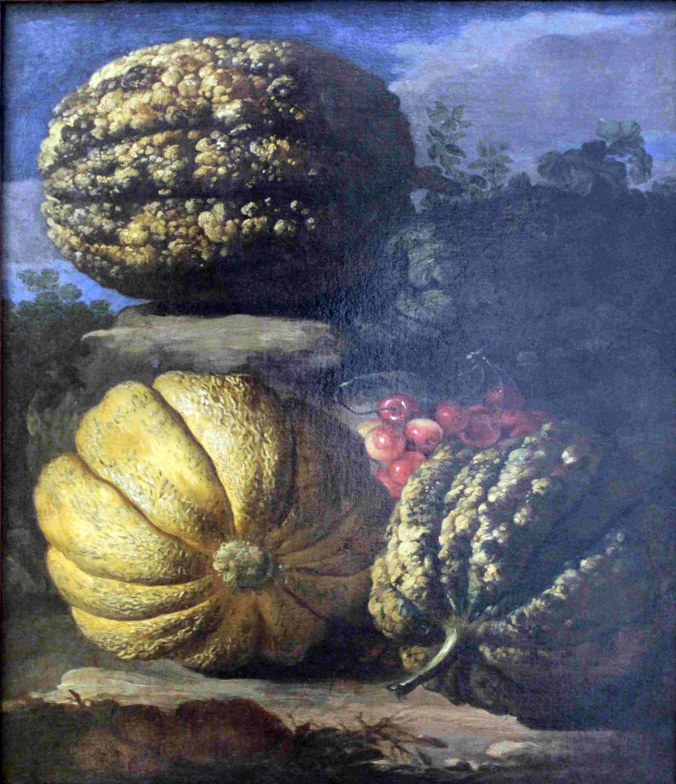 1658_Michele Pace_del_Campidoglio_Stillleben_anagoria Ekaterinburg Museum of Fine Arts