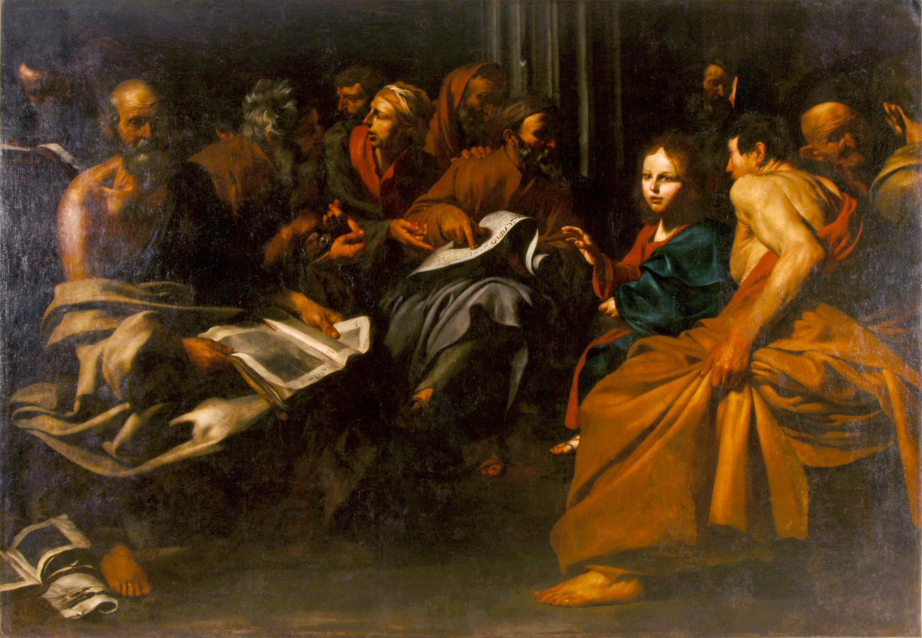 Jésus et docteurs_Maitre Salomon  ou Ribera  Langres