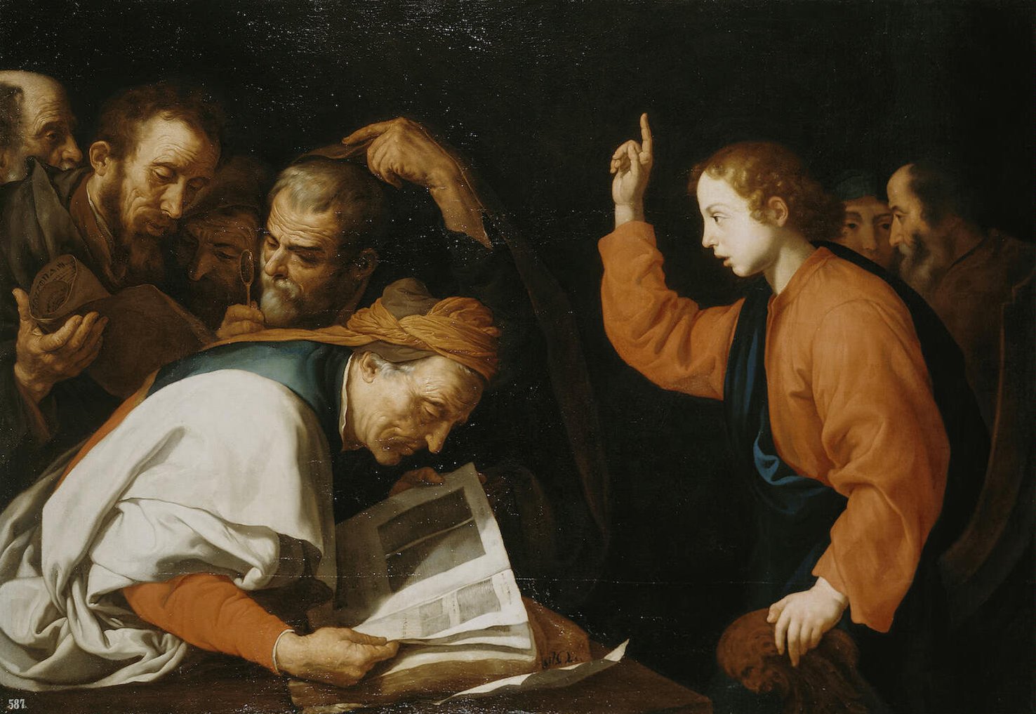 Jésus et docteurs_Ribera