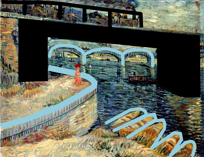 30 Van_Gogh_Ponts sur le Seine à Asnières_ponts