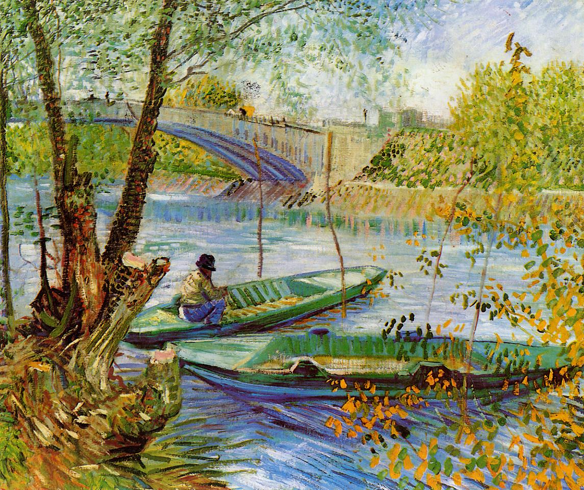 62 Van_Gogh_La peche au printemps_Pont_de_Clichy_1888