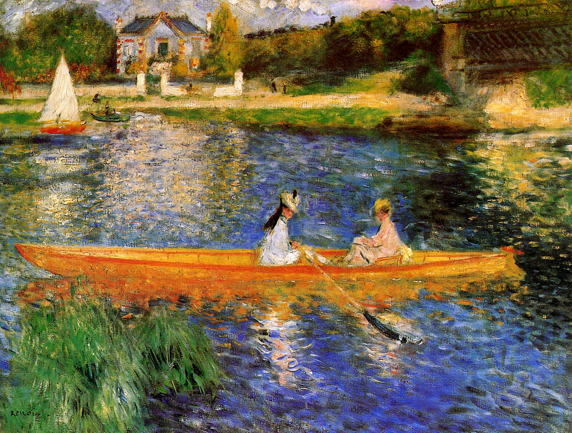Renoir La Seine a Asnieres 1879