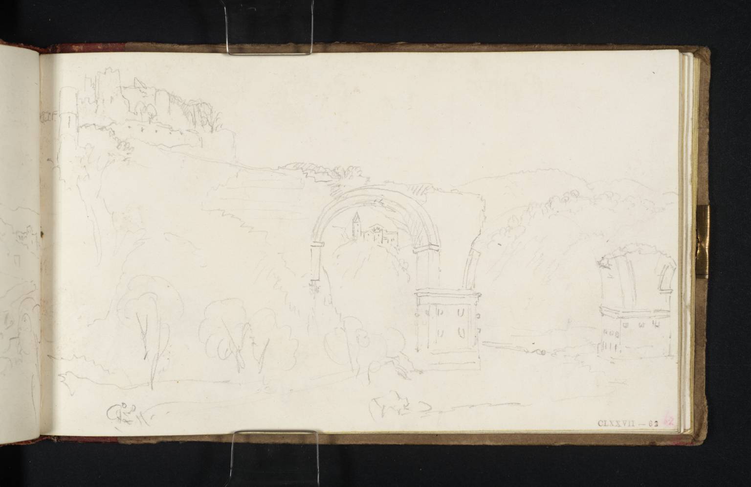 Narni, with Bridge of Augustus 1819 by Joseph Mallord William Turner 1775-1851