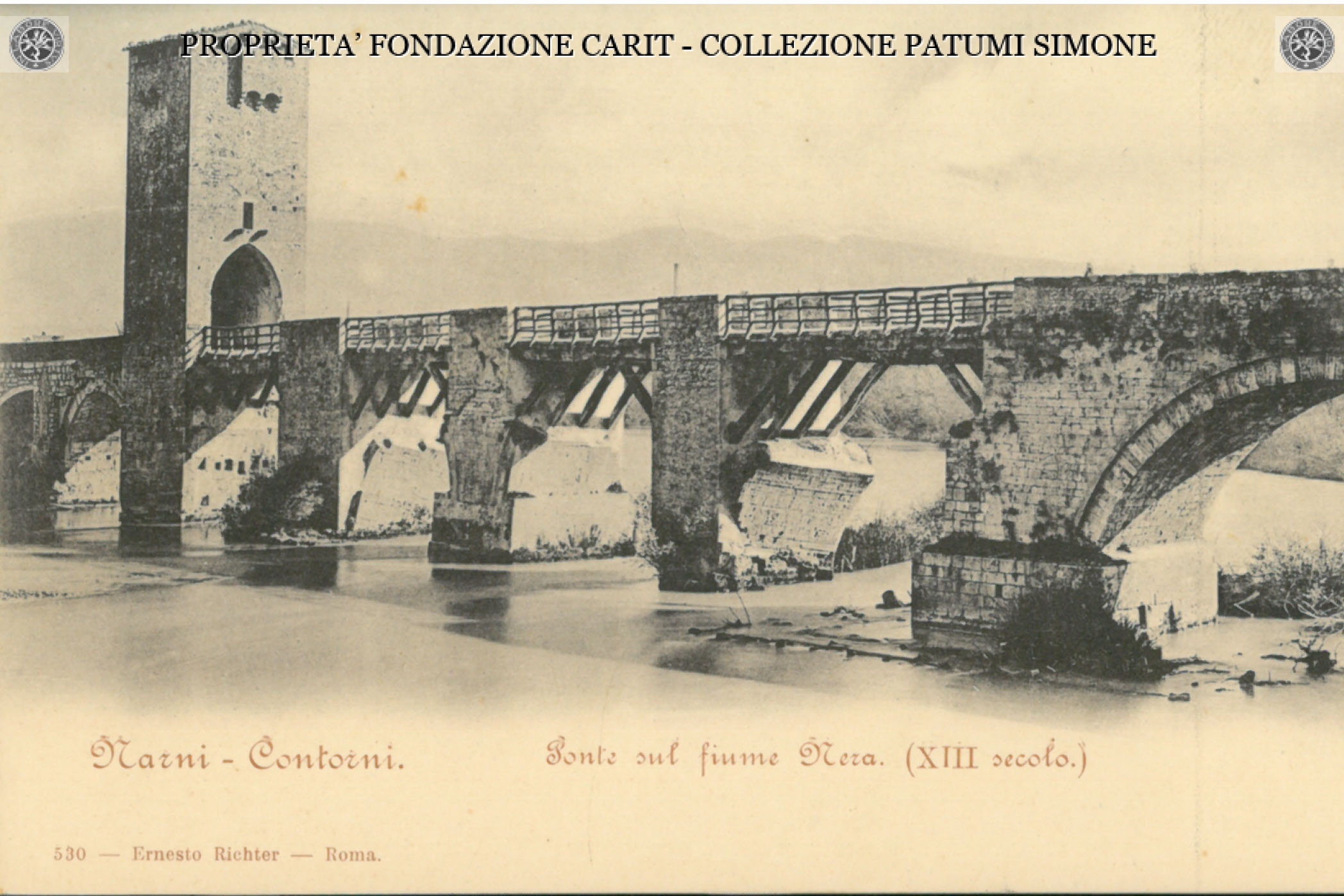 1899 ca Narni Collection Patumi Simone, Cassa di Risparmio di Narni e Terni