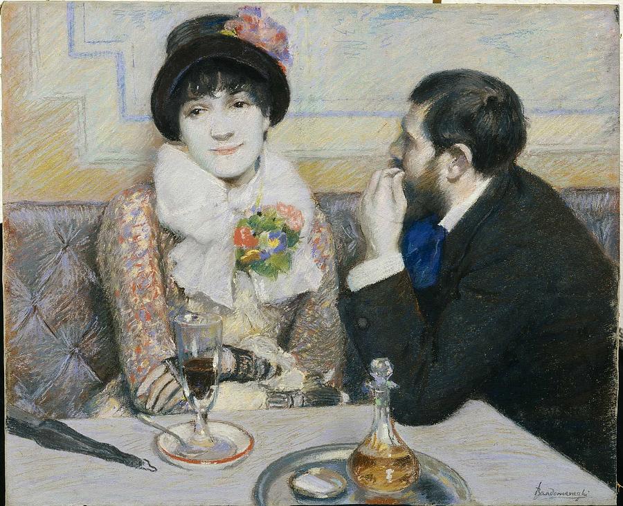 federico-zandomeneghi-couple-at-the-cafe-1883 fondazione cerruti