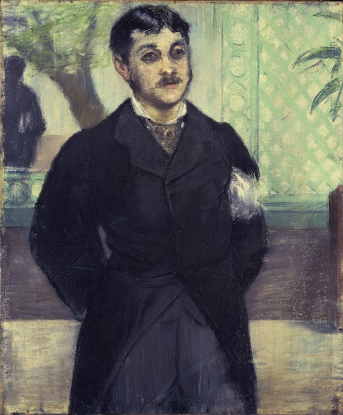 manet_Portrait de M. Gauthier-Lathuille fils, 1879 Don promis au Los Angeles, County Museum of Art