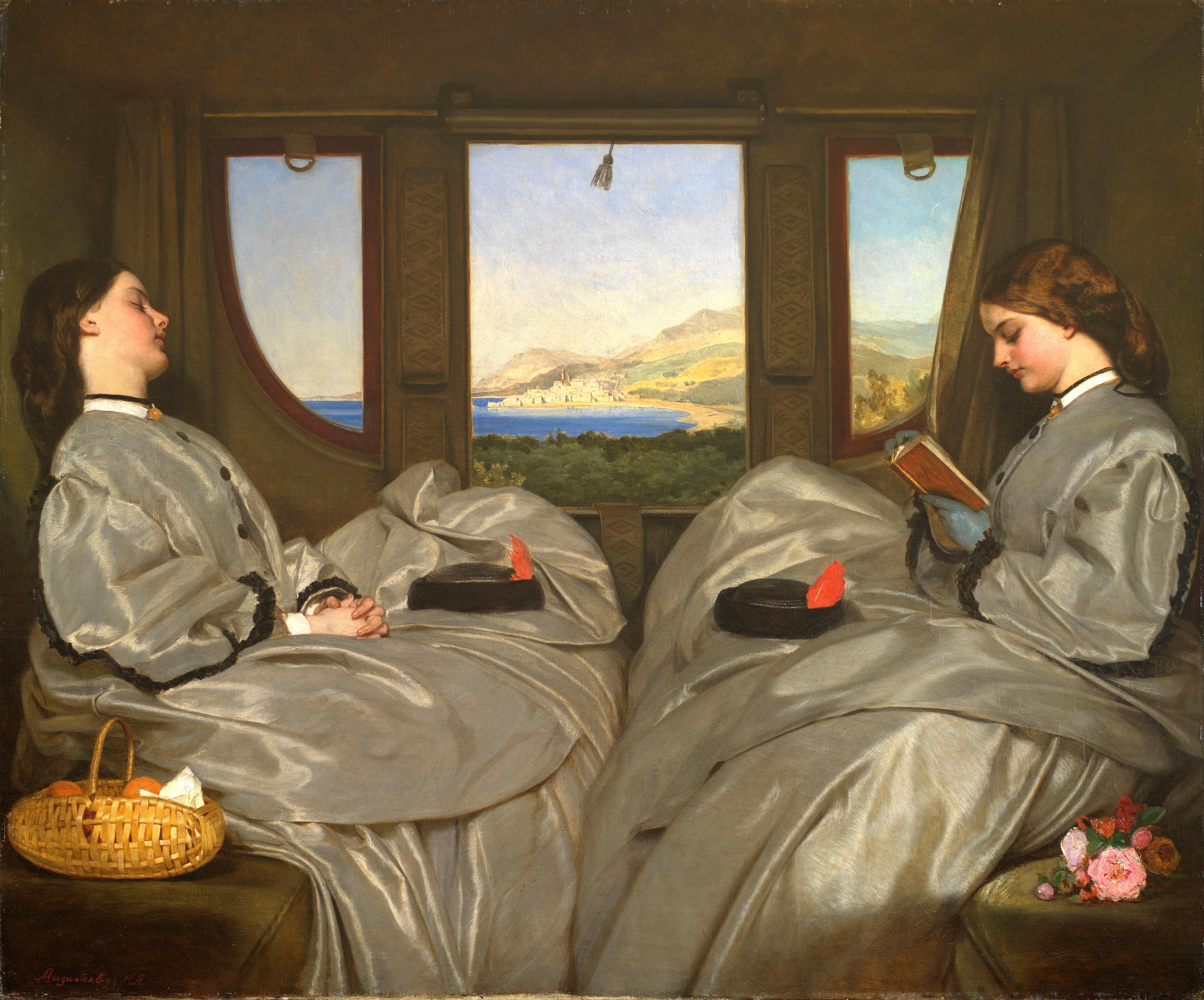 Augustus Leopold Egg The Travelling Companions_reduit