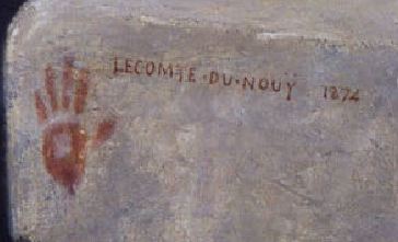 Lecomte_du_Nouy 1874_Le Songe de l'Eunuque_detail signature