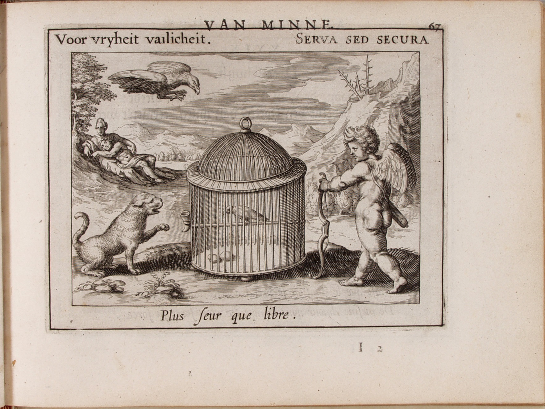 Pieter Cornelisz. Hooft, Emblemata amatoria (1611) planche 28B