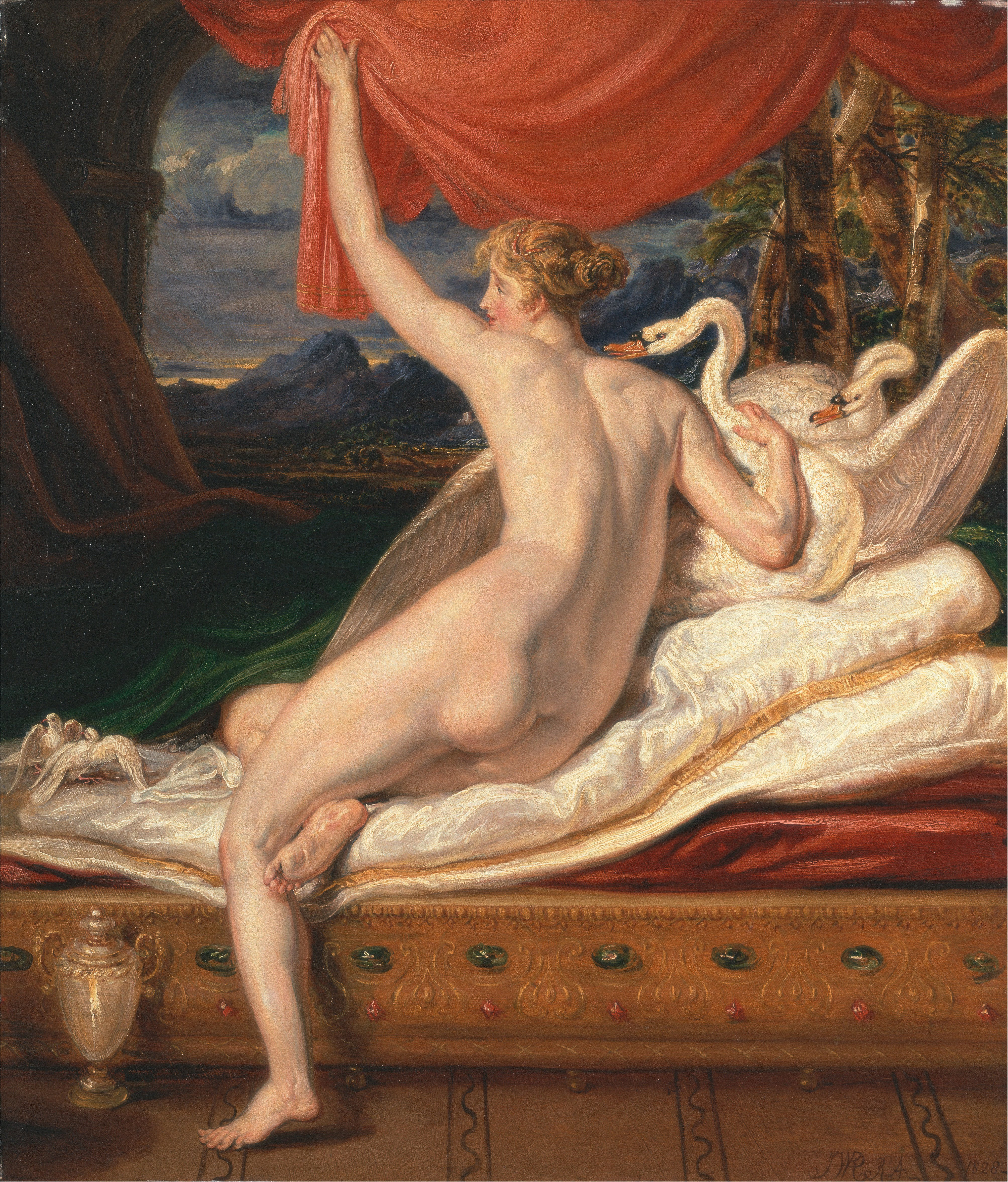 James Ward Venus sortant de sa couche 1828