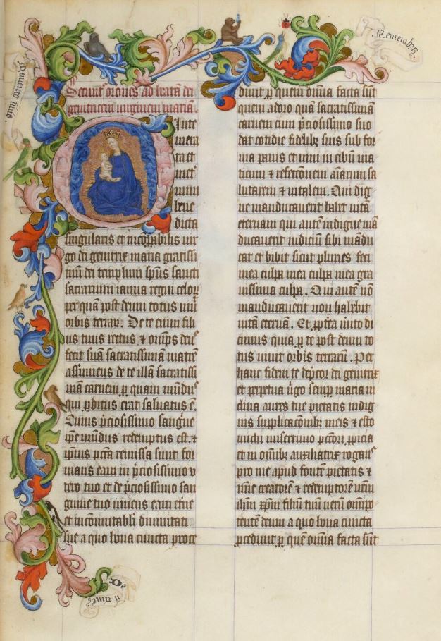 Liber precum, Anglais, 1415-40 BNF Latin 1196 fol 113v