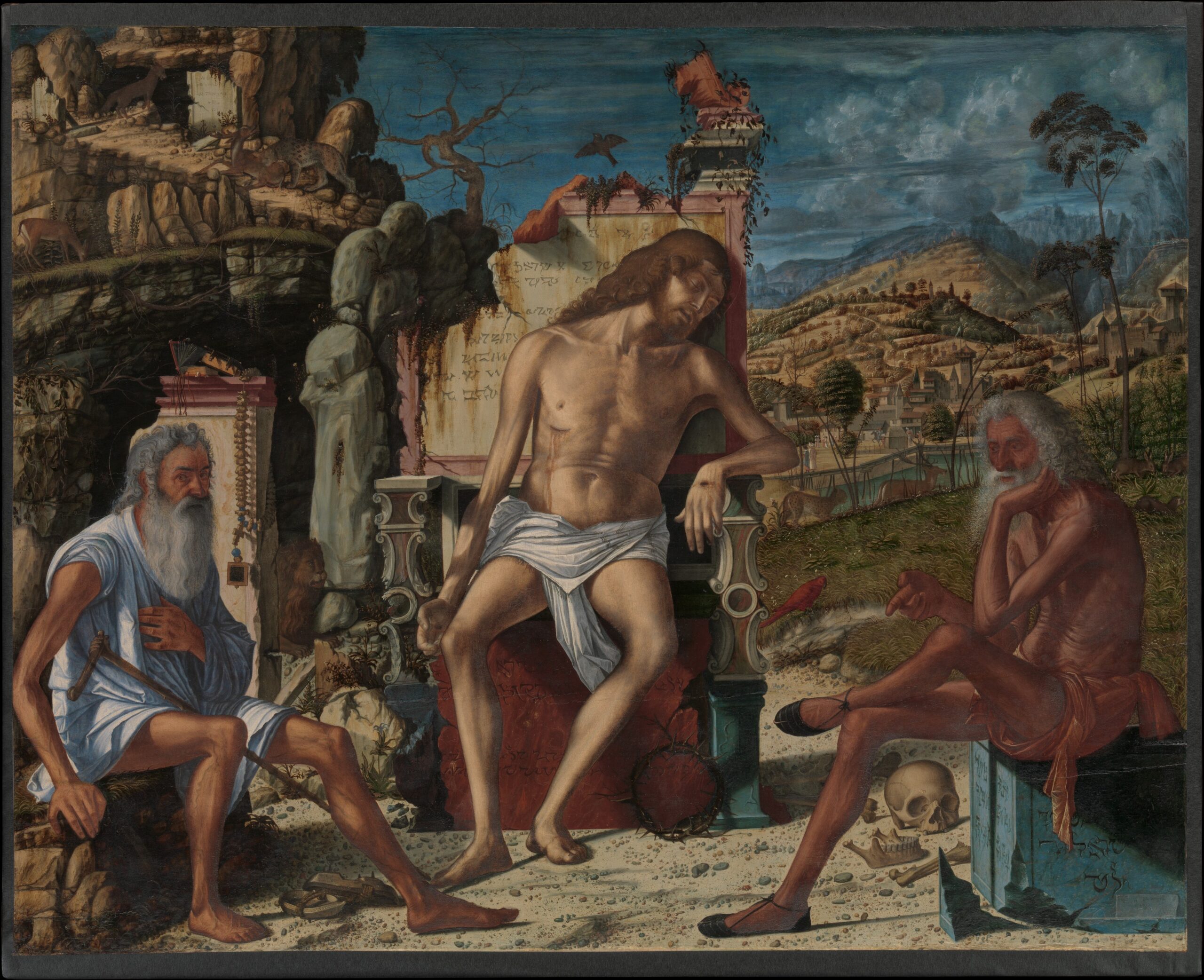 carpaccio 1490 ca Meditation sur la Passion National Gallery