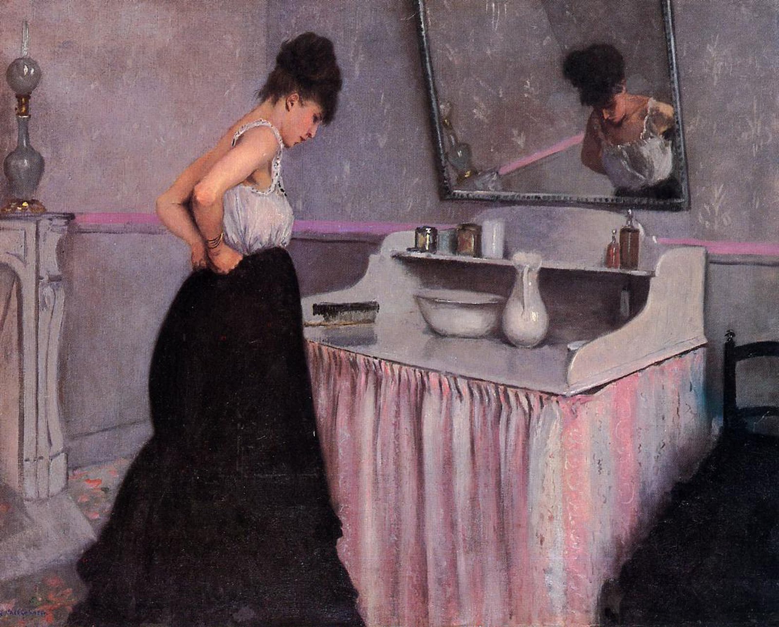 Caillebotte_Woman_at_the_dressing_table_1873