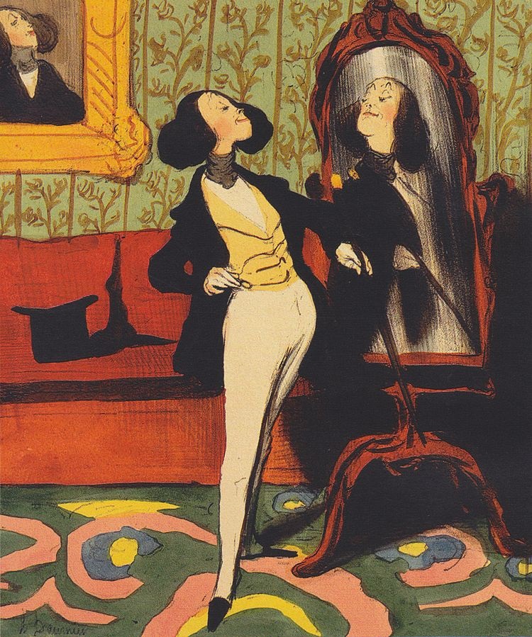 Honoré_Daumier_Dandy