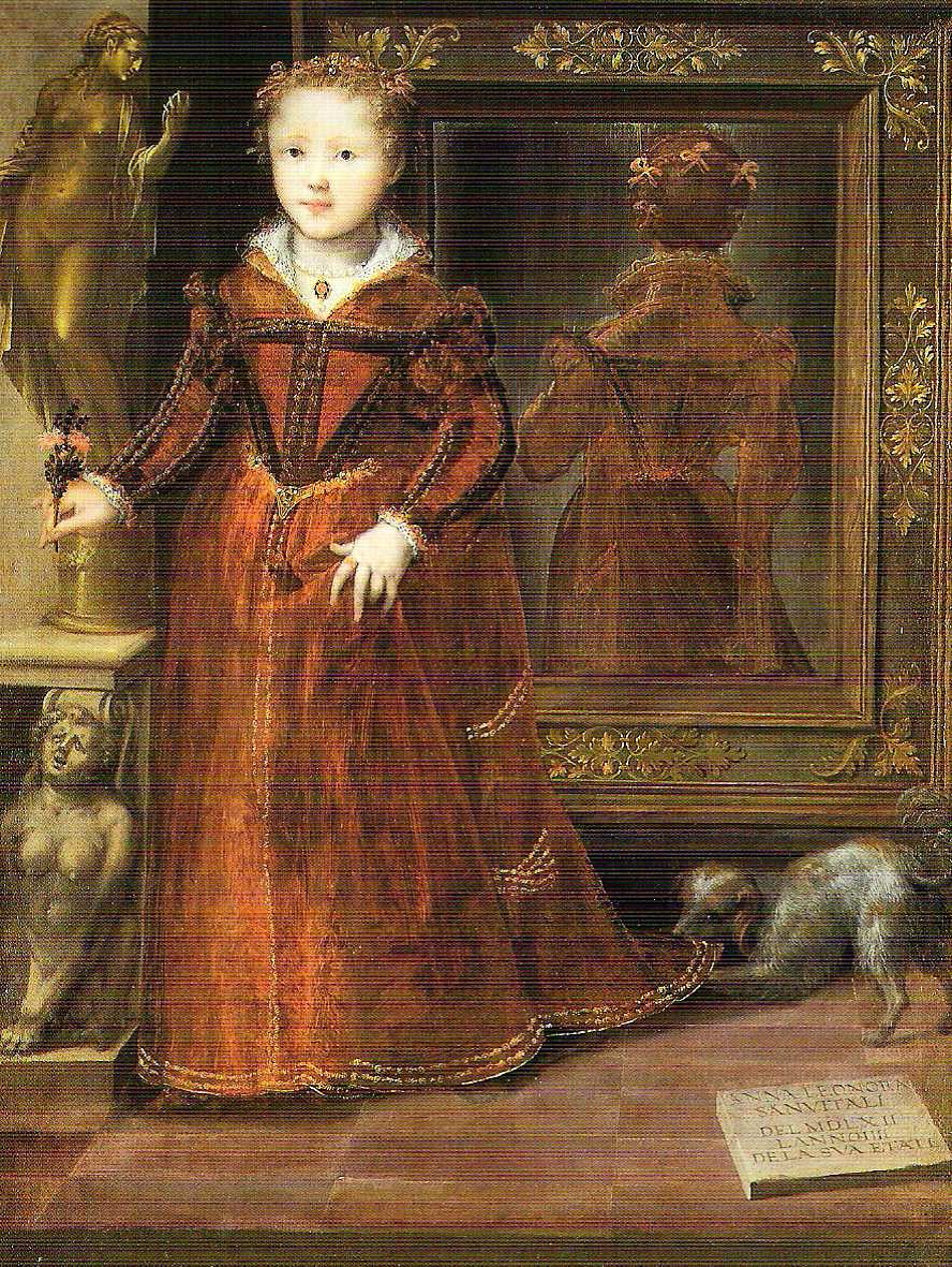 Ritratto_di_Anna_Eleonora_San_Vitale_-_Mazzola-Bedoli 1562 Galleria Nazionale Parme