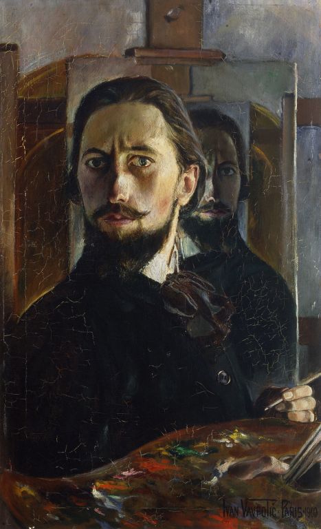 Selfportrait Ivan Vavpotic 1909
