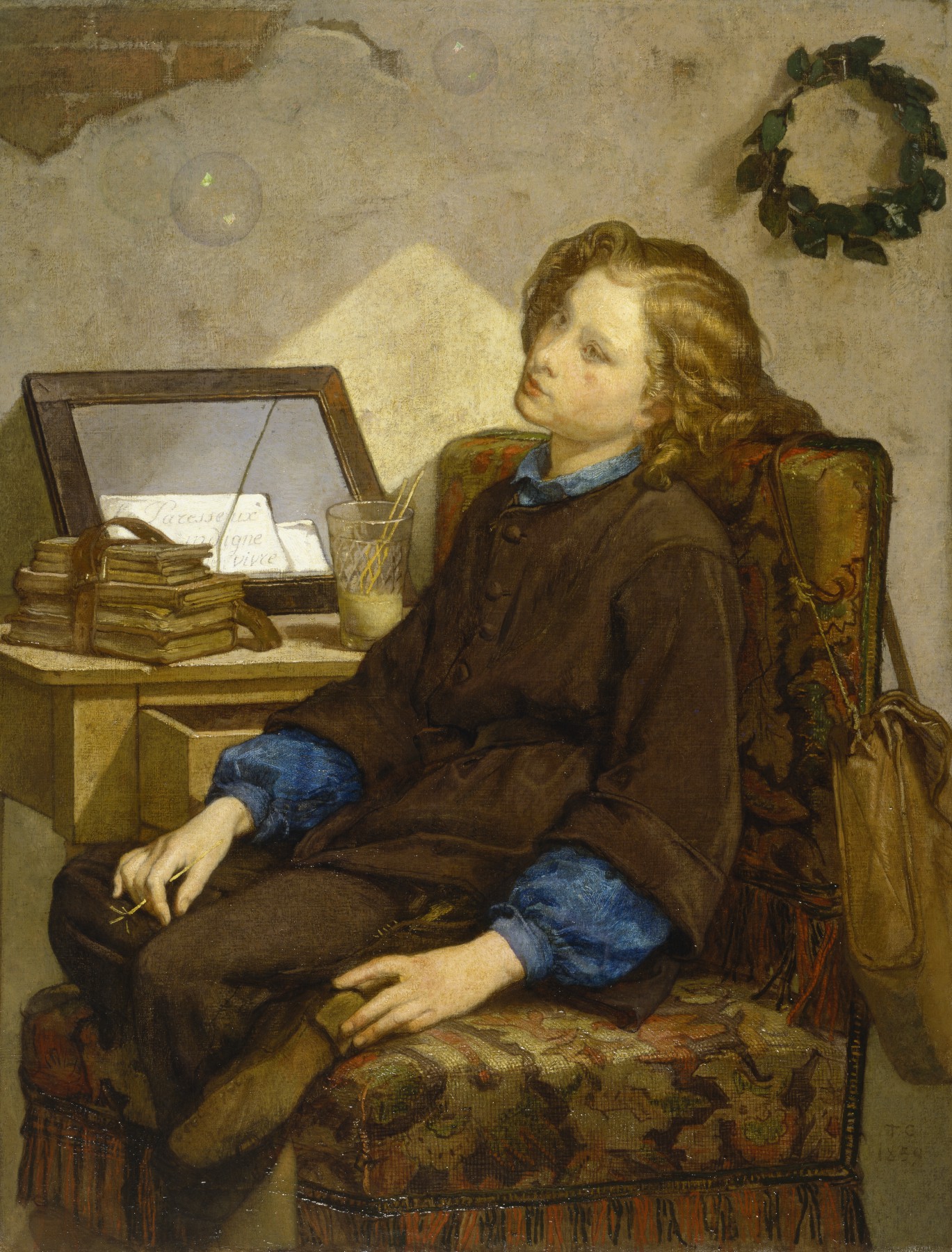 Thomas Couture 1859 Daydreams Walters Art Museum in Baltimore