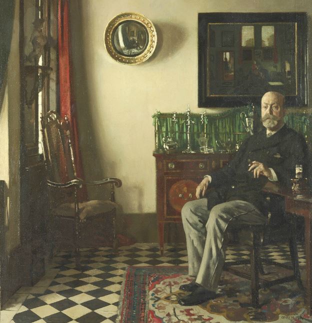 William Orpen 1909 portrait de Lewis R. Tomalin