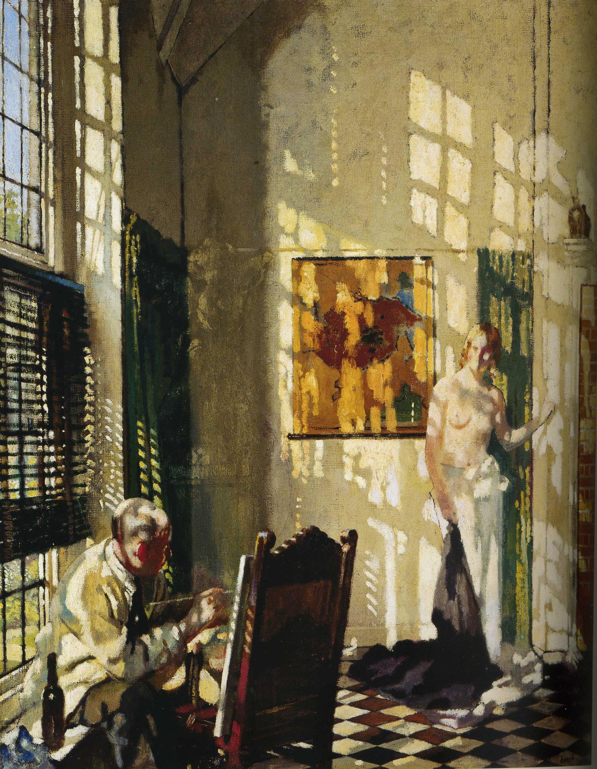 William Orpen, Sunlight, 1925, (Leeds Art Gallery)
