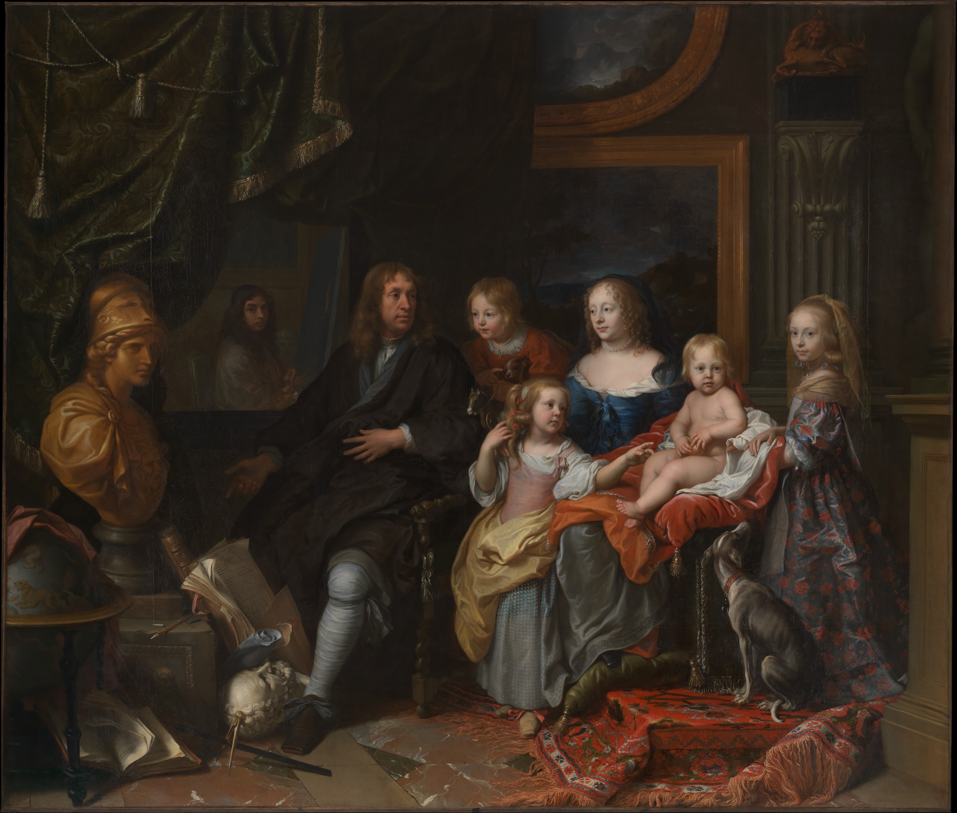 Charles Le Brun Everhard Jabach and His Family vers1660 MET