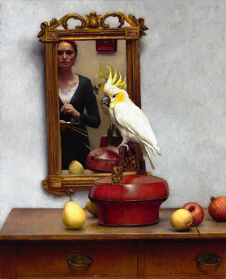 Louise Camille Fenne Self-Portrait with Cockatoo 2006