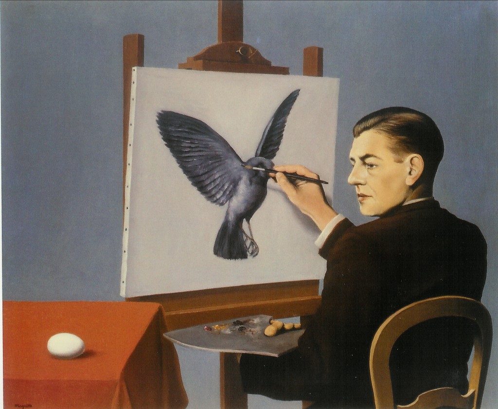 Magritte clairvoyance 1936