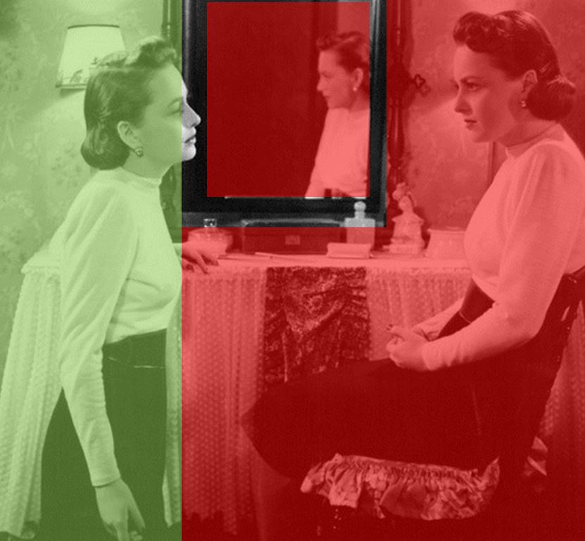 the-dark-mirror-robert-siodmak 1946 Olivia de Havilland bis schema