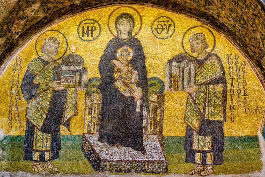 vestibule-mosaic-in-hagia-sophia-10eme s