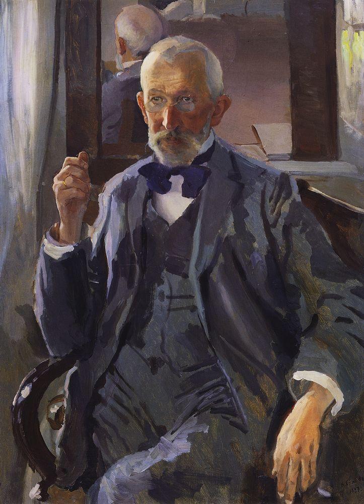 1897 somov portrait-of the-artist-s-father