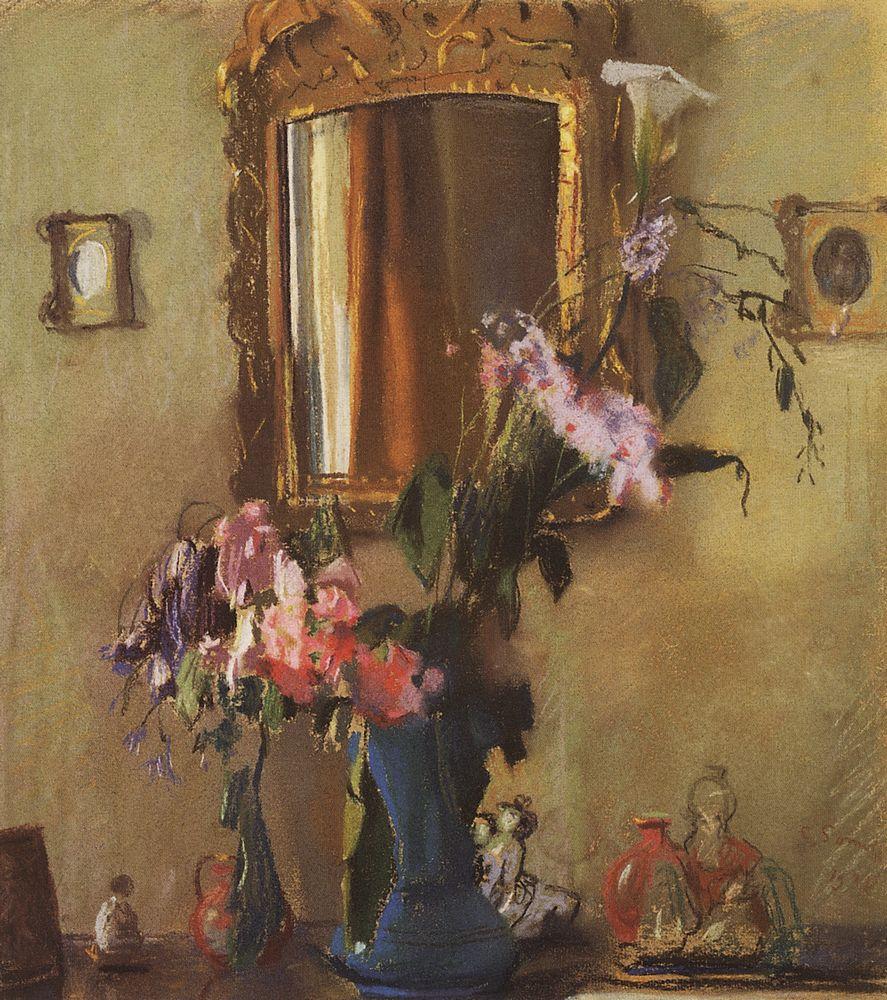 1931 Somov still-life-interior
