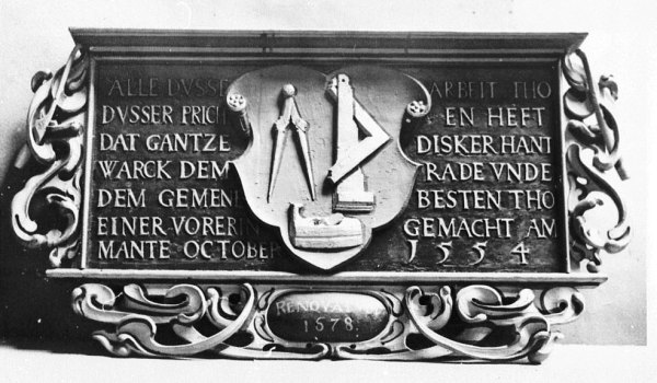 1554 cabinetmakers guild in the Church of the BrethrenStädtisches Museum Braunschweig