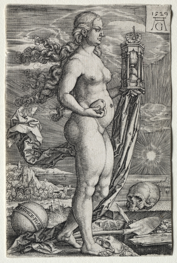 Heinrich Aldegrever Respice Finem 1529