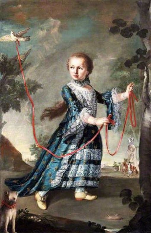 OC_1768 Francesco Guardi  A Young Girl of the Gradenigo Family with a Dove National Museum Wales