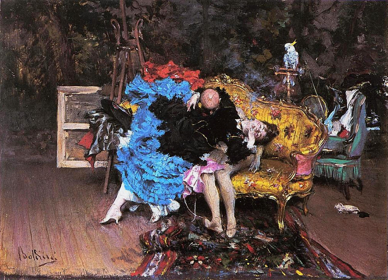 1873 boldini the-model-and-the-mannequin