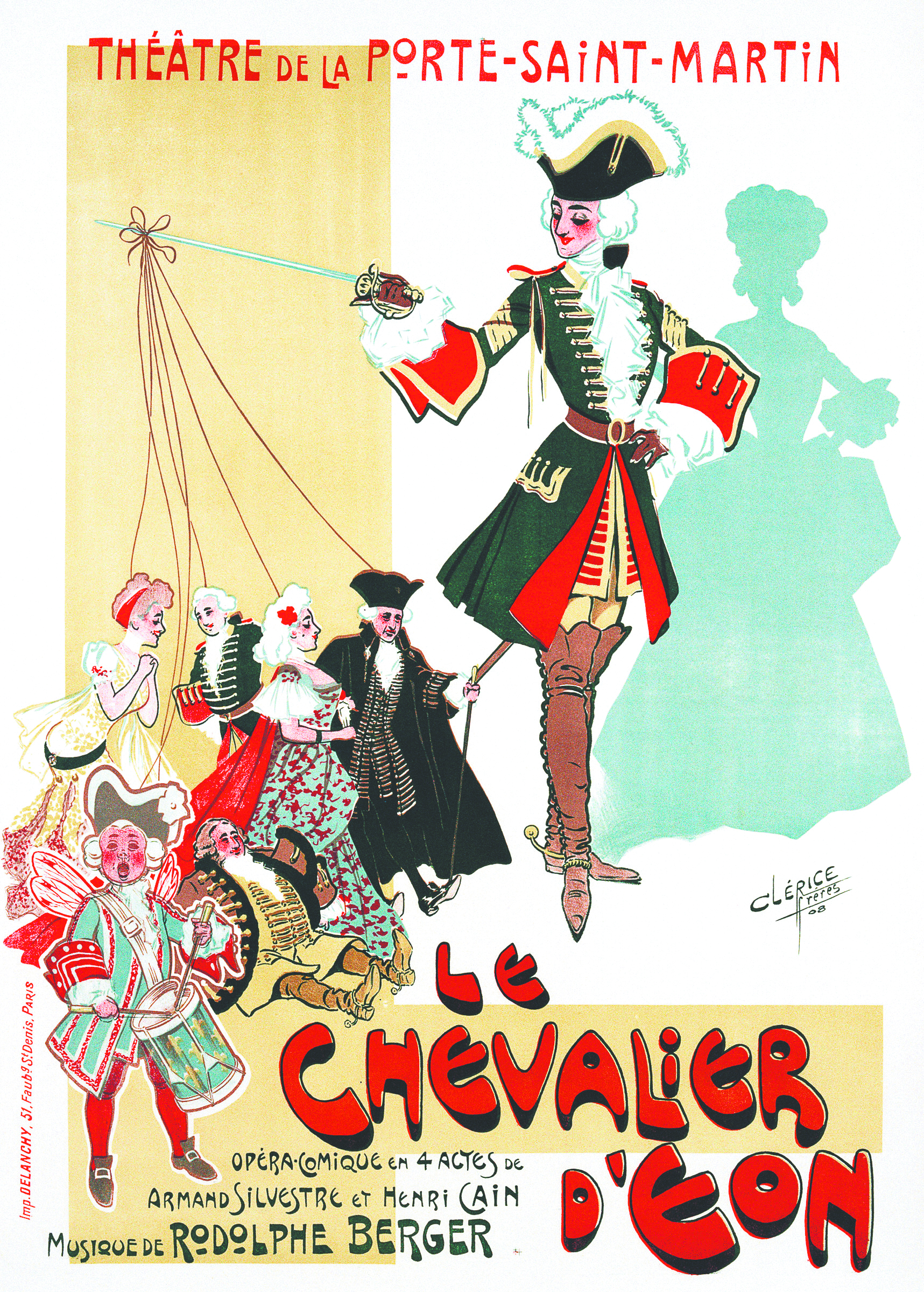 Poster for Opera by Francois and Victor Clerice
