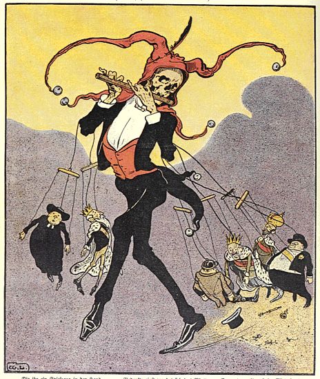 Caricature de Der wahre Jacob. Nr. 514. 1906