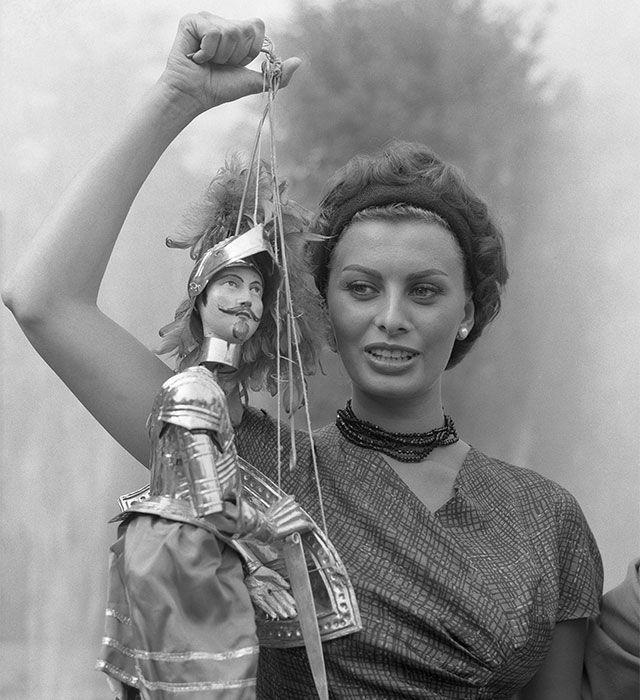 Sophia Loren at the Venice Film Festival in 1958