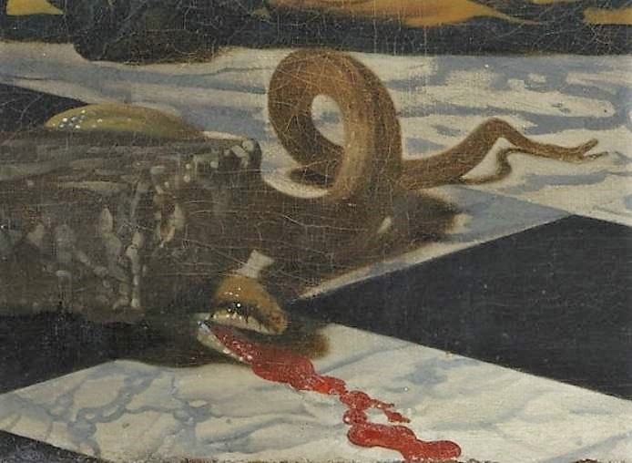 Vermeer Echarpe Allegorie foi serpent