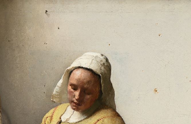 Vermeer Mur Laitiere