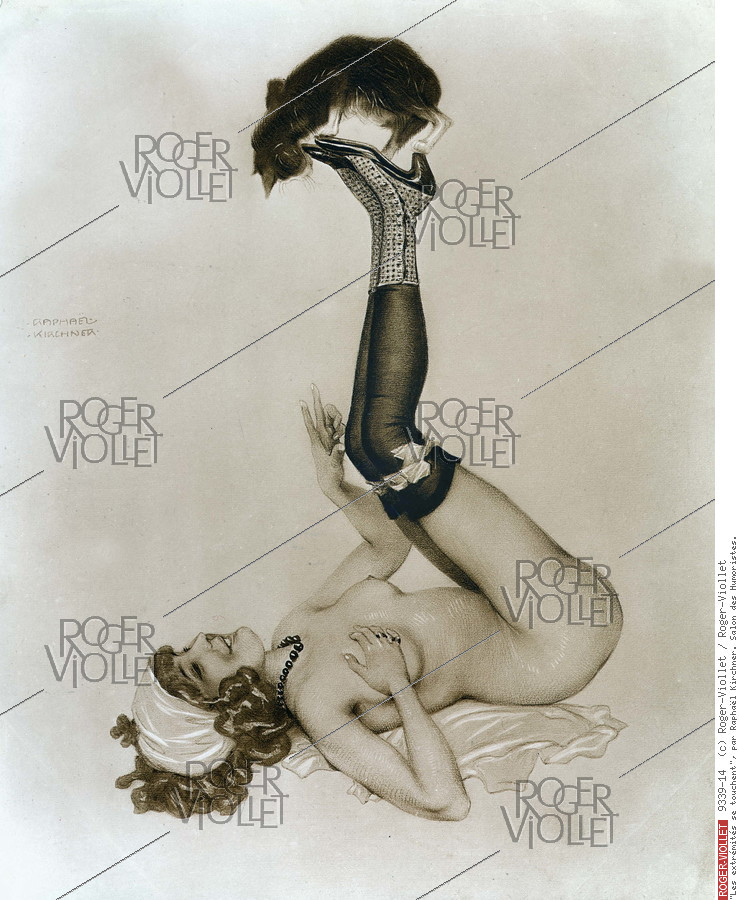 Raphael-Kirchner-av-1910-Les-extremites-se-touchent-Salon-des-Humoristes