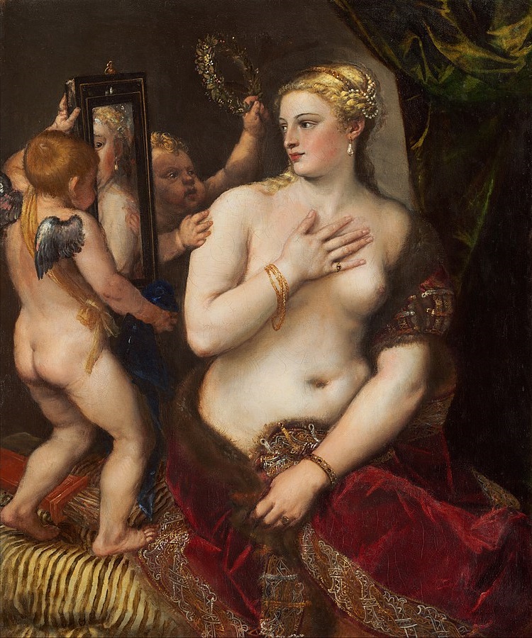 Titian_-_Venus_with_a_Mirror_1555 ca NGA Washington