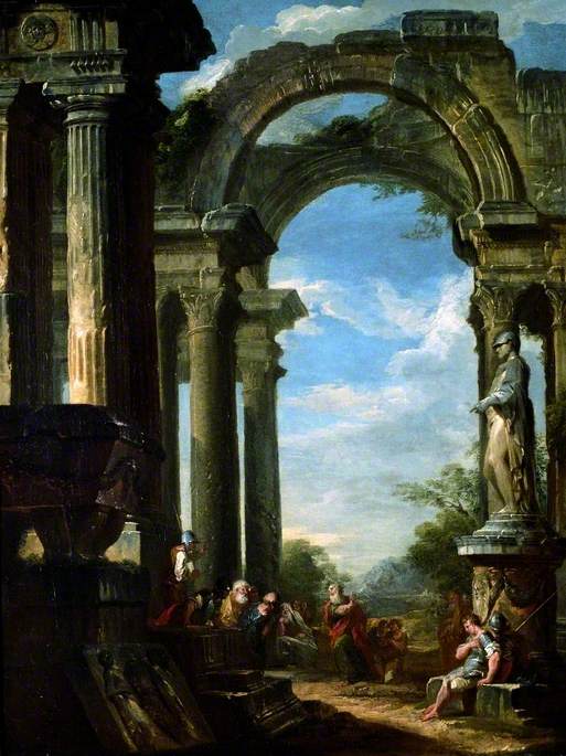  Panini-1719-Ruins-of-a-Temple-with-an-Apostle-Preaching-Holburne-Museum-Bath