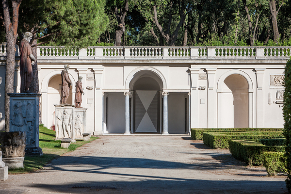 La couleur et son lieu / Emmanuel Van der Meulen - Teatro delle Esposizioni III - Loggia di Cleopatra - Villa Medici -  Roma
